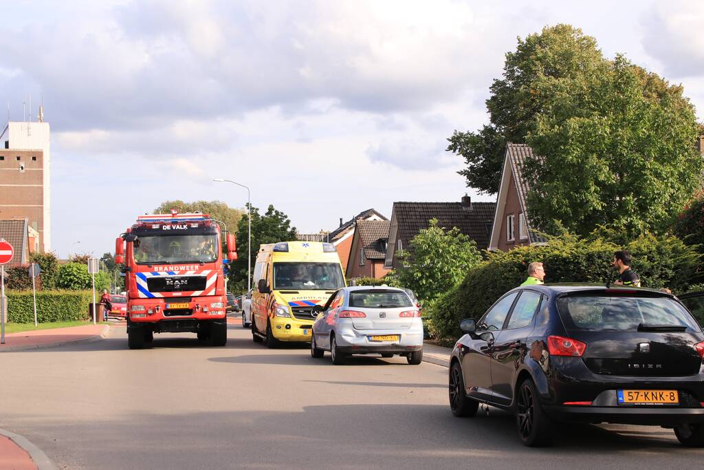 Gewonde bij kop-staart aanrijding