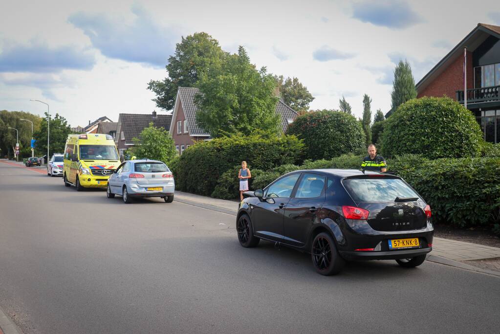 Gewonde bij kop-staart aanrijding
