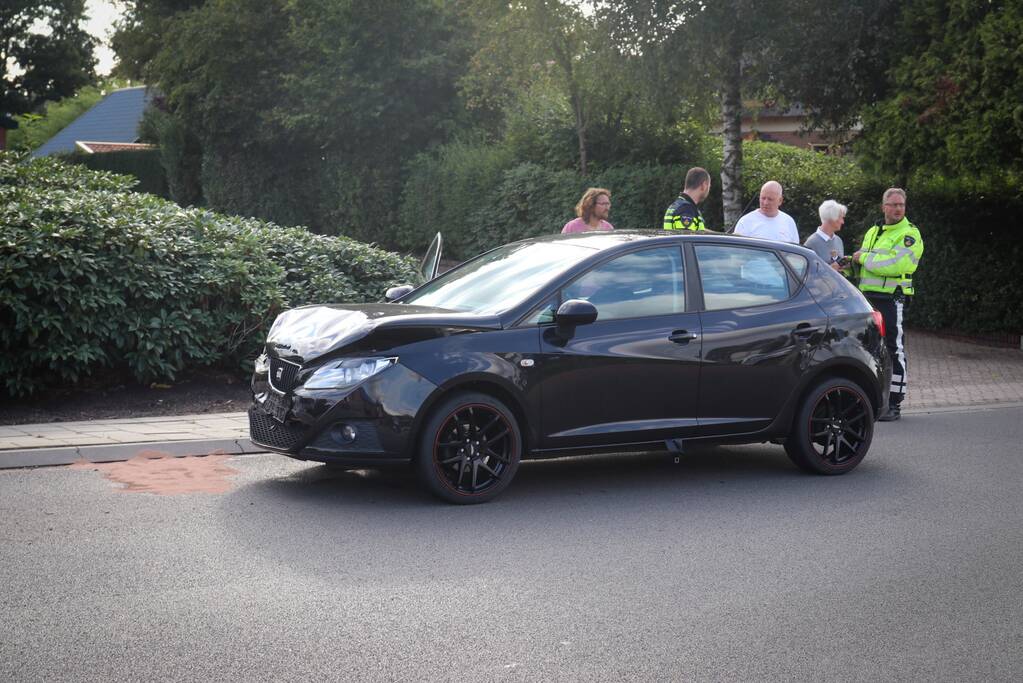 Gewonde bij kop-staart aanrijding