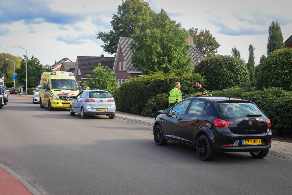Gewonde bij kop-staart aanrijding