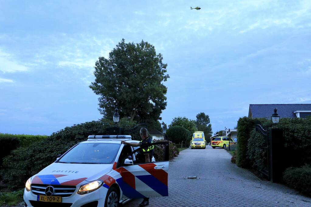 Traumahelikopter ingezet bij incident met kindje