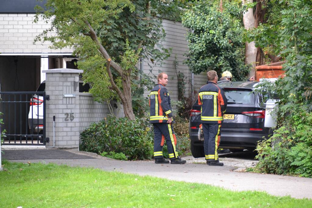 Gaslucht waargenomen bij woning