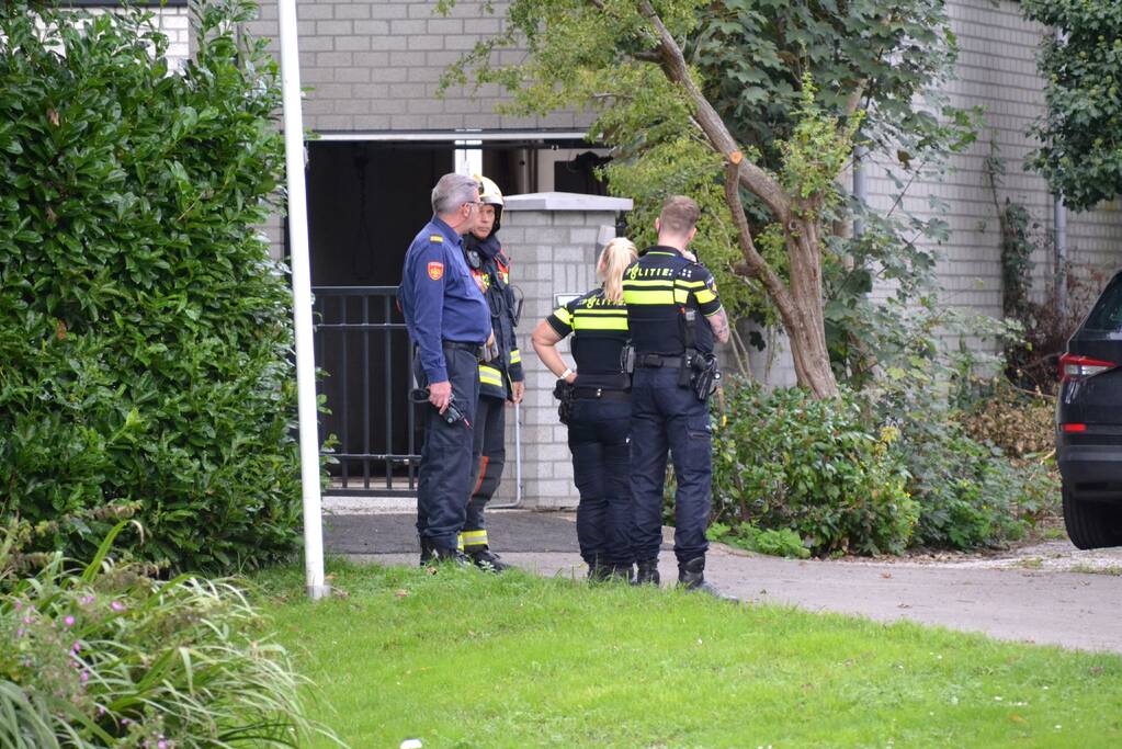 Gaslucht waargenomen bij woning