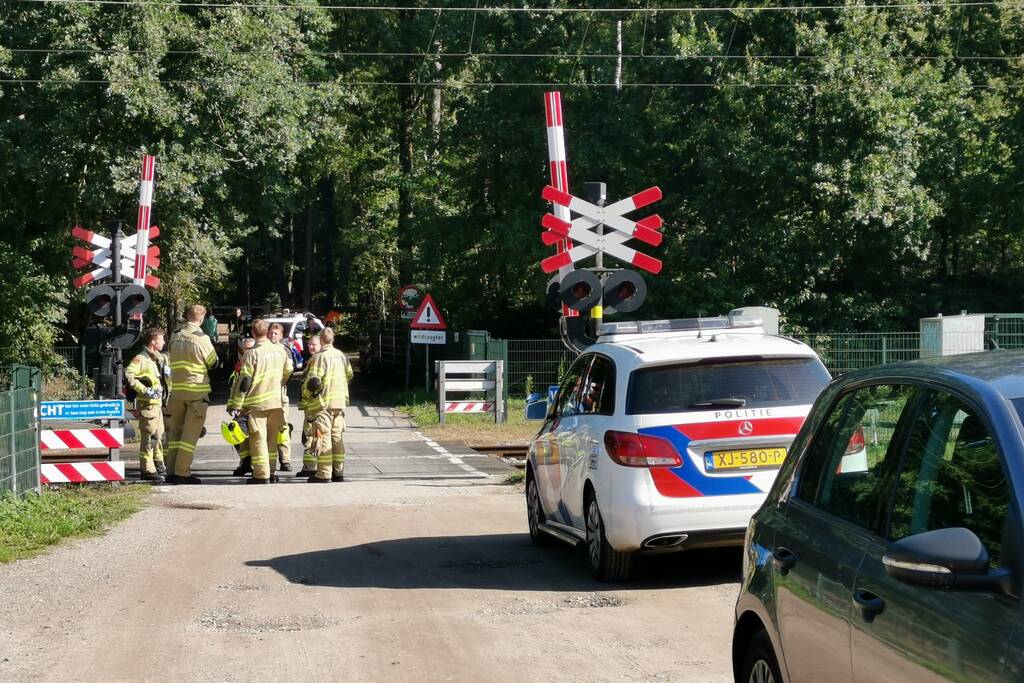 Treinverkeer gestremd door incident bij overweg