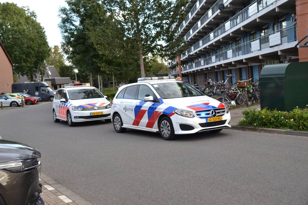 Twee personen met elkaar op de vuist