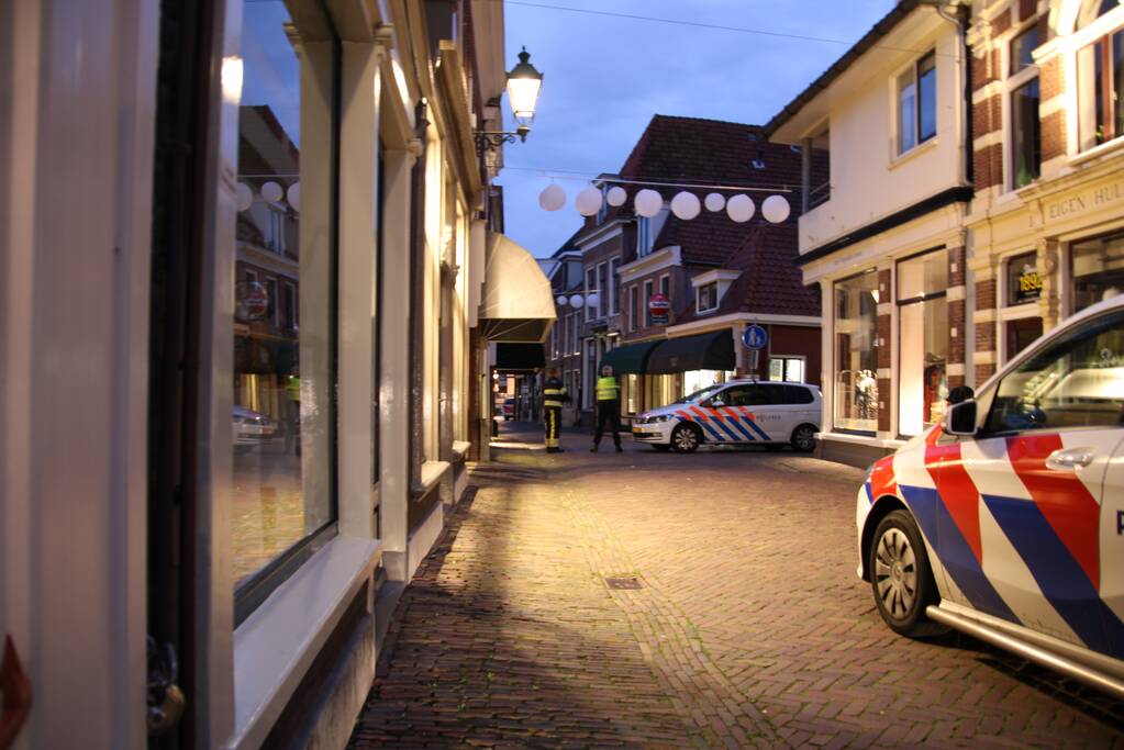 Persoon aangehouden bij incident in binnenstad
