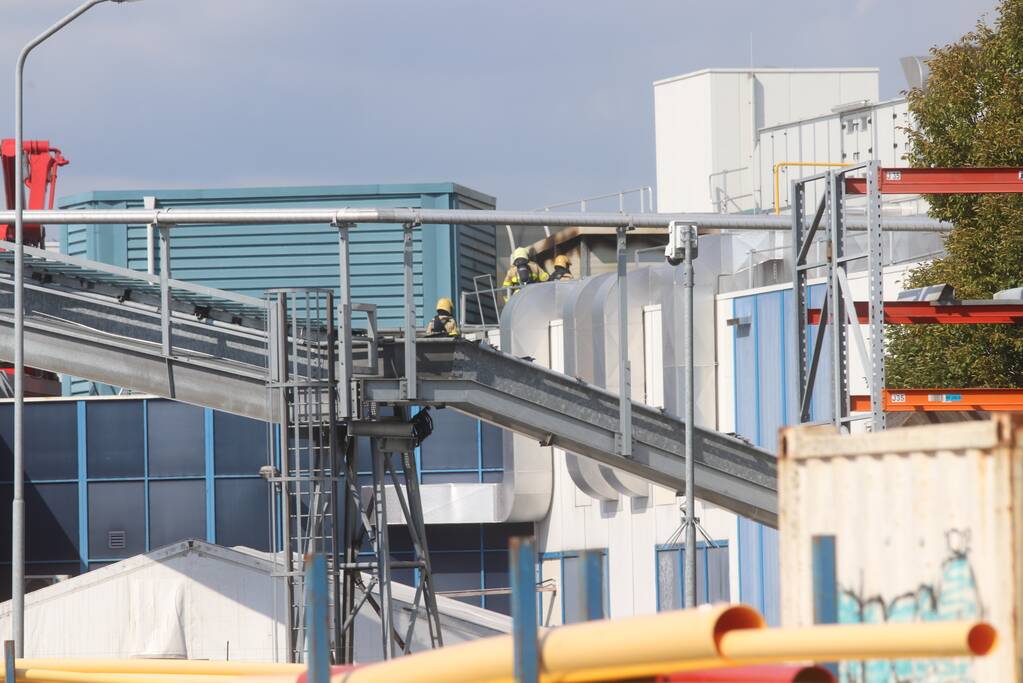 Brand in machinekamer van kalverslachterij Ekro