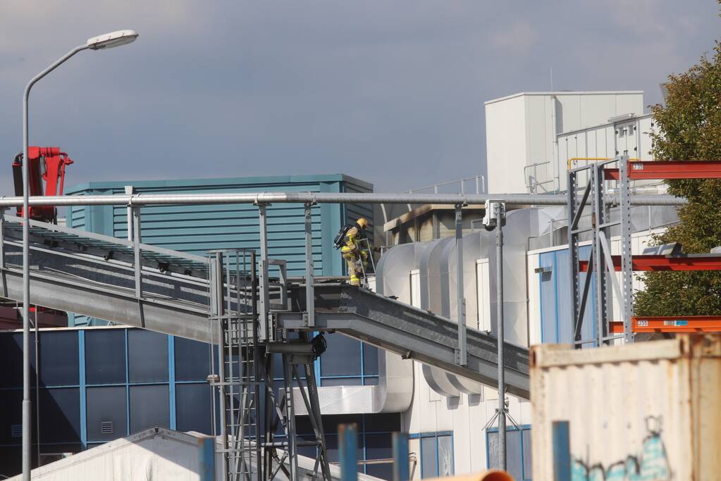 Brand in machinekamer van kalverslachterij Ekro