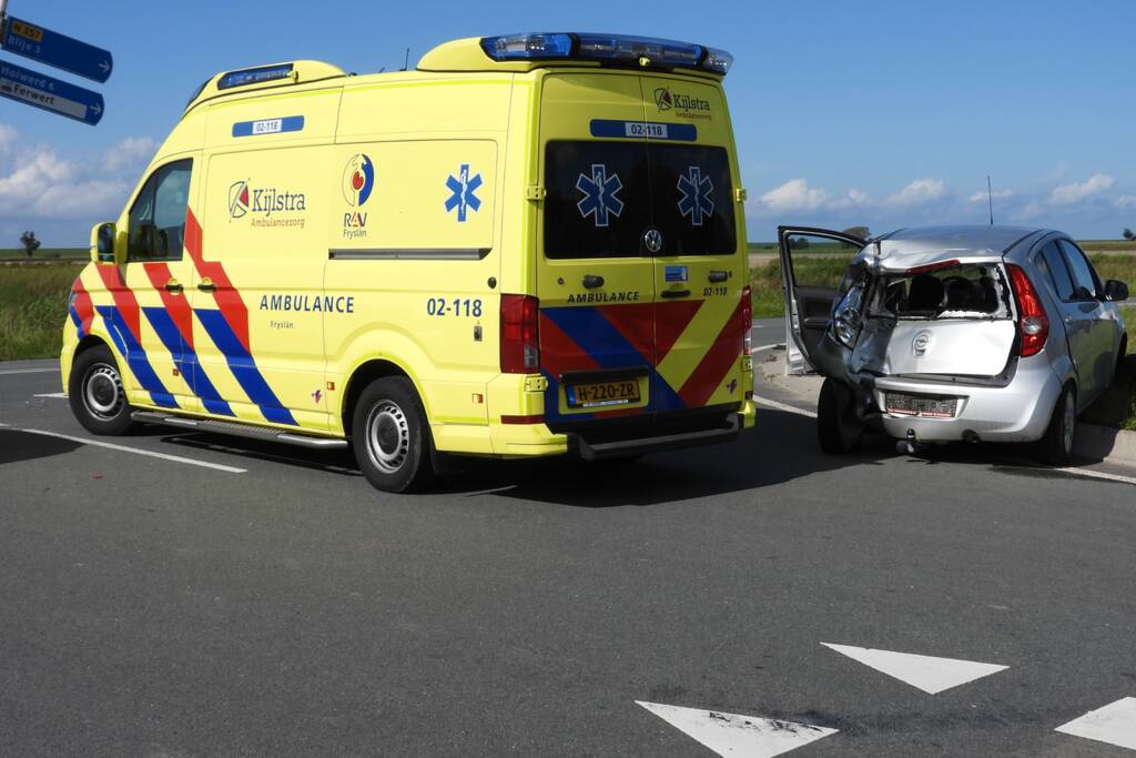 Forse schade na kop-staart botsing