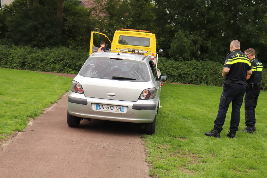 Politie-achtervolging eindigt in aanhoudingen