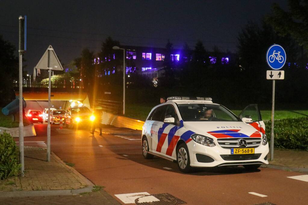 Mes getrokken bij vechtpartij