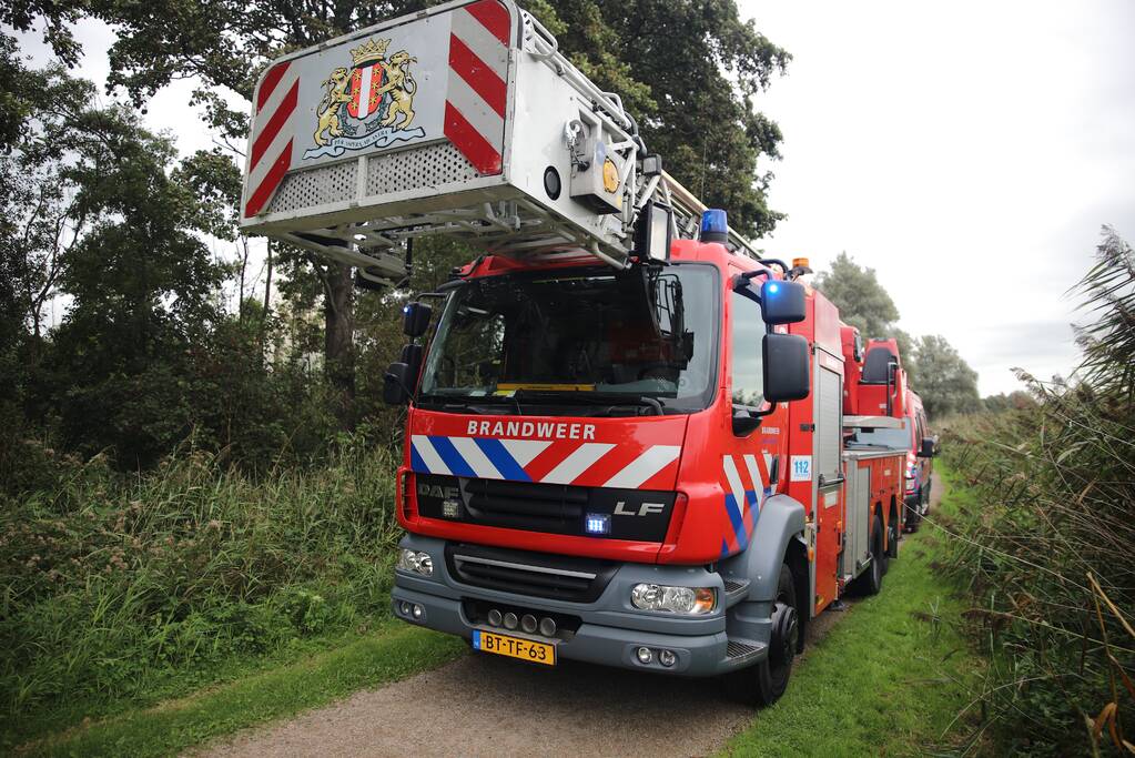 Veel rook bij brand in vrijstaande woning