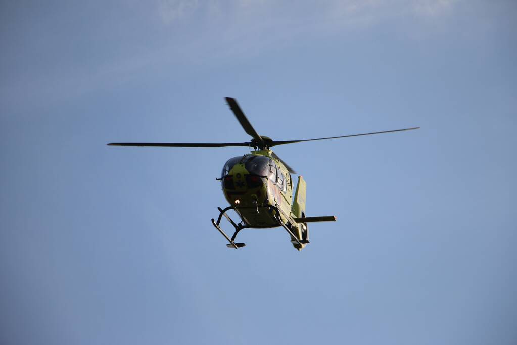 Motorrijder zwaargewond na ongeval