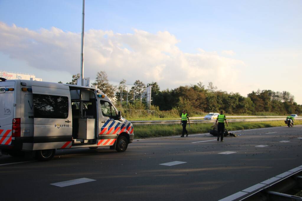 Motorrijder zwaargewond na ongeval