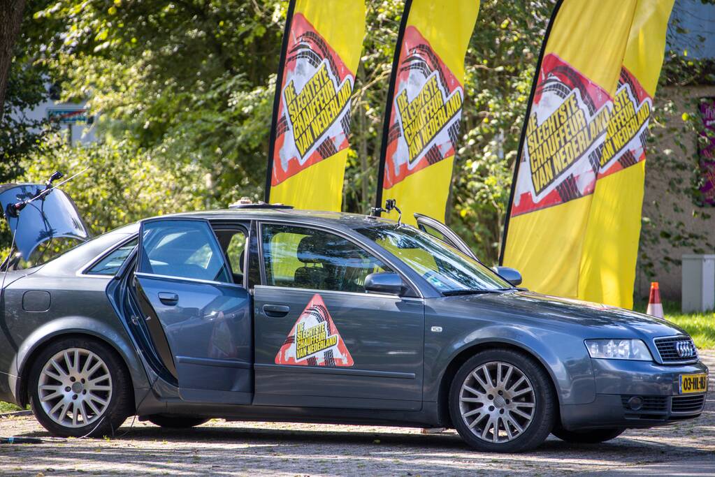 Opnames RTL-5 programma 'De Slechtste Chauffeur van Nederland'