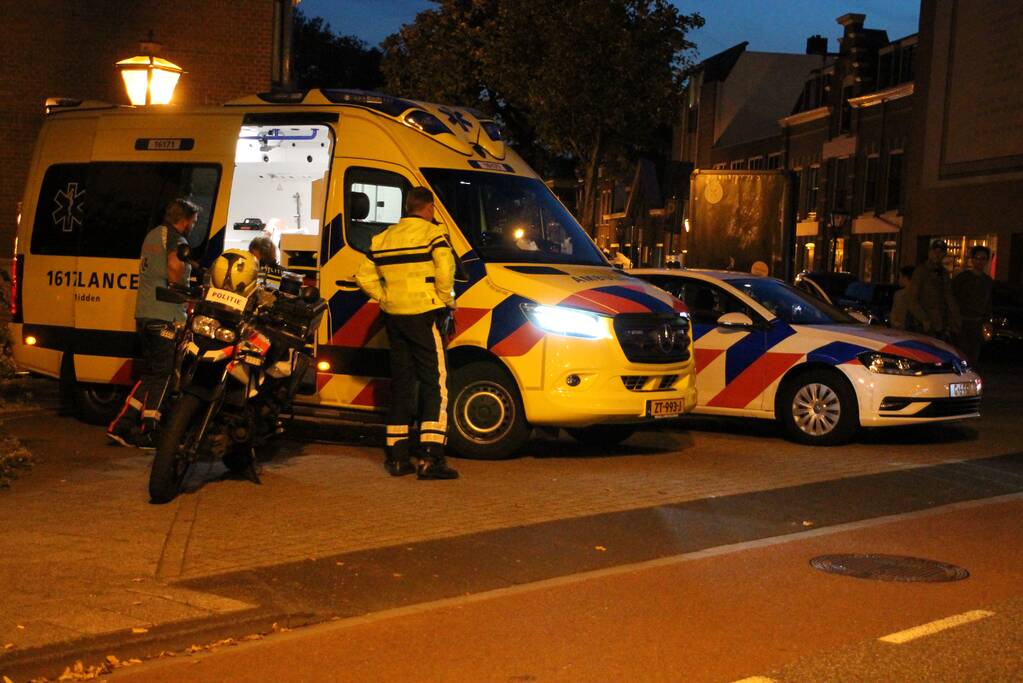 Fietser gewond bij aanrijding met auto