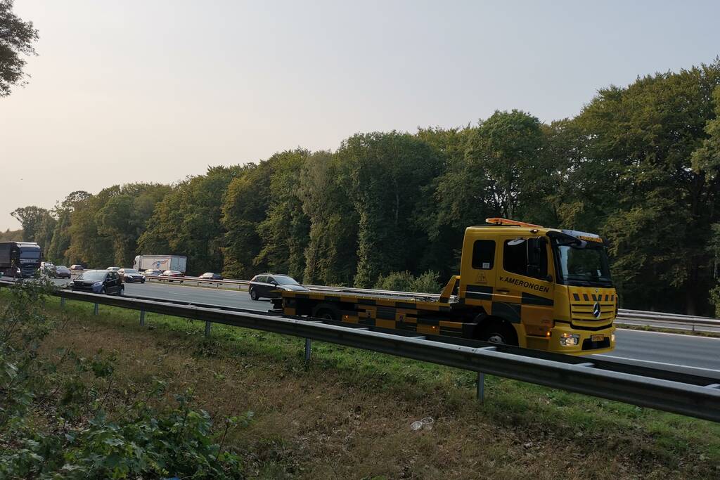 Schade na kop-staart botsing