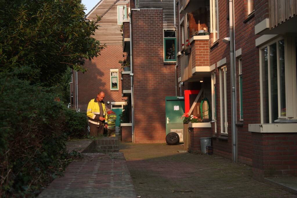 Onderzoek naar gaslucht in flat