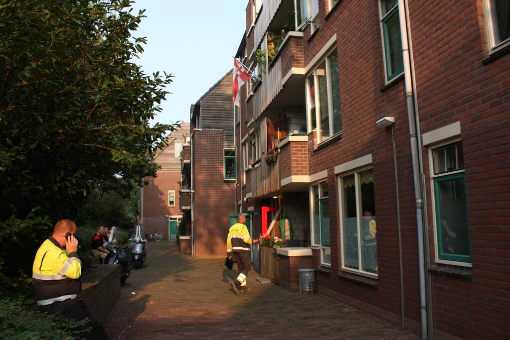 Onderzoek naar gaslucht in flat
