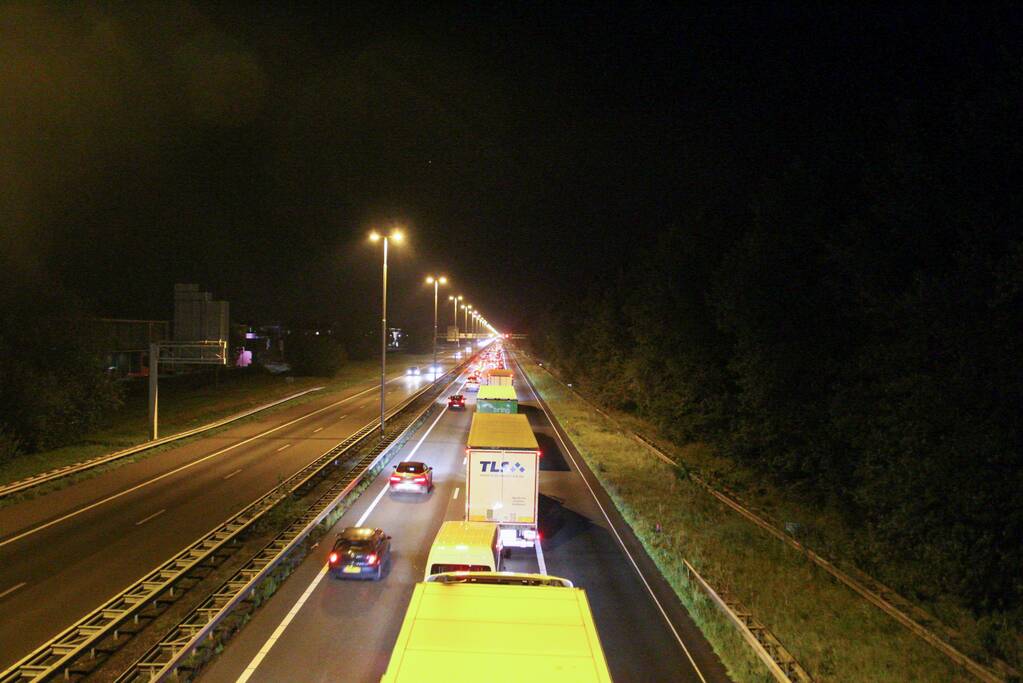 Auto klemgereden na bedreiging