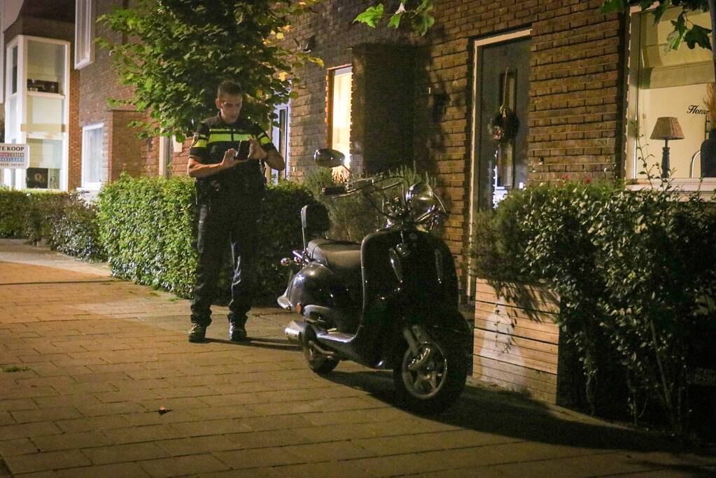 Scooterrijder gewond na val