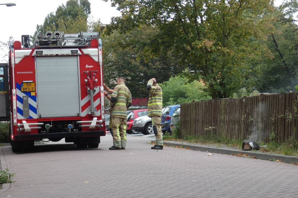 Woning vol rook na vlam in de pan