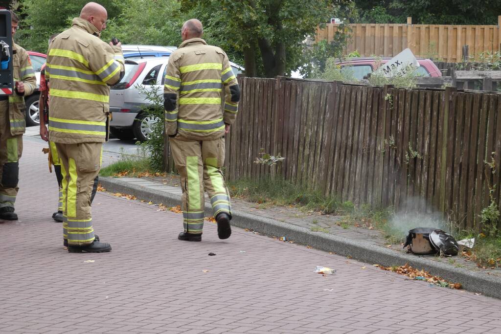 Woning vol rook na vlam in de pan