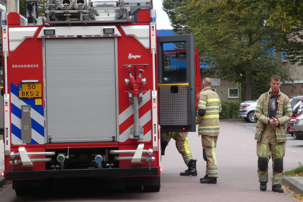 Woning vol rook na vlam in de pan