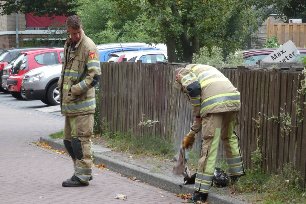 Woning vol rook na vlam in de pan