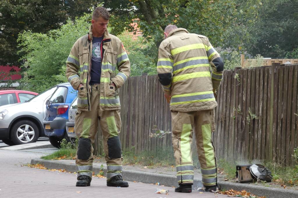 Woning vol rook na vlam in de pan