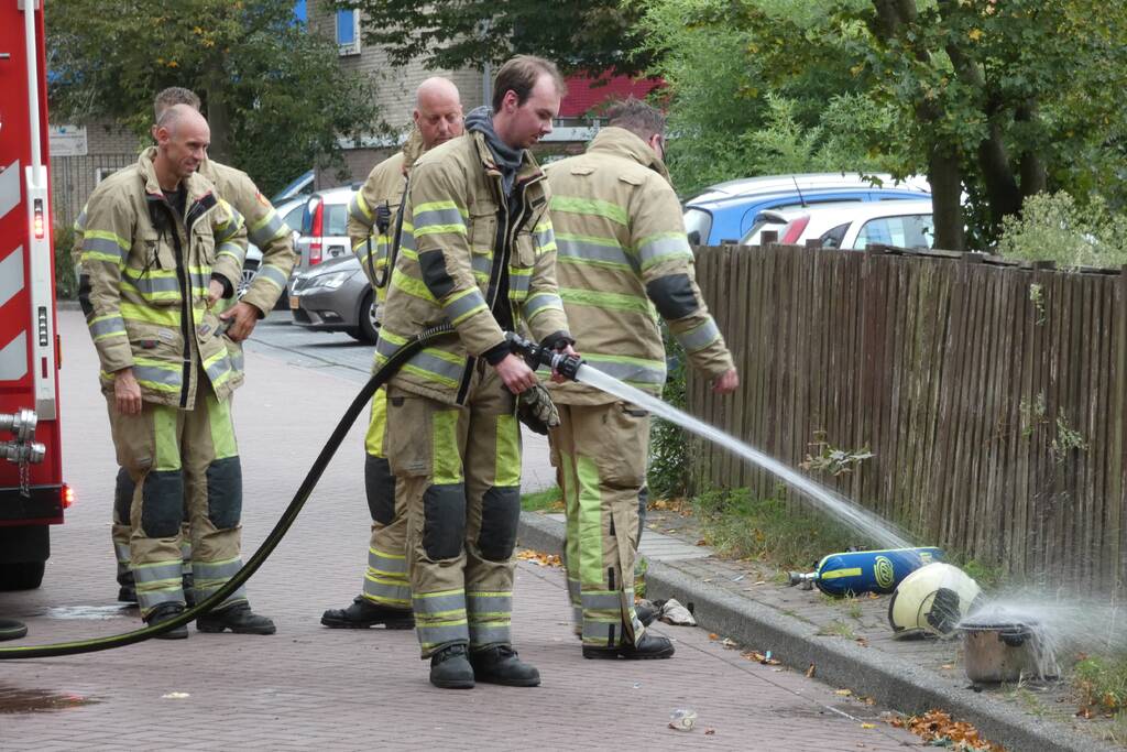 Woning vol rook na vlam in de pan