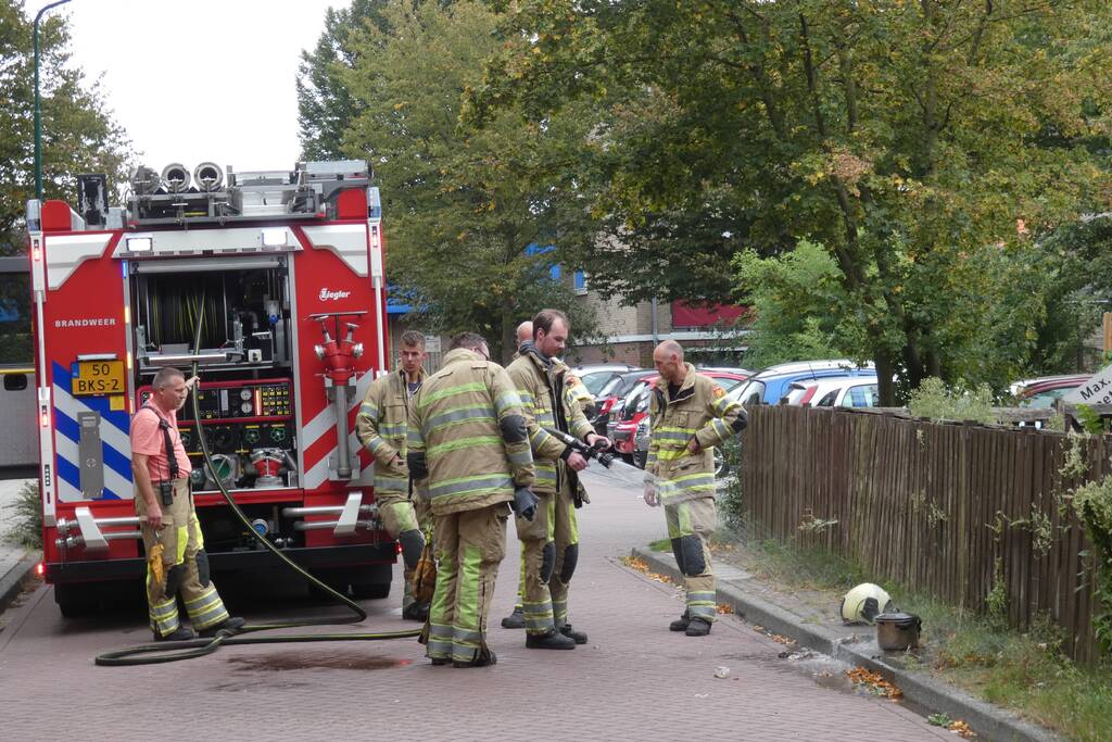 Woning vol rook na vlam in de pan