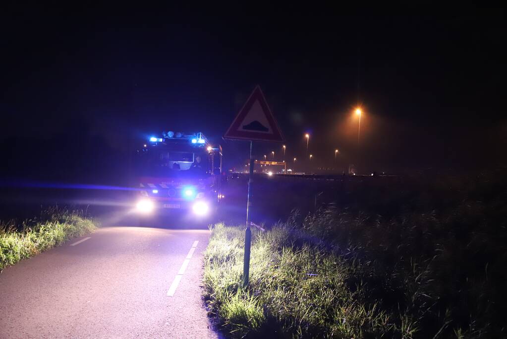 Brandgerucht blijkt vuurkorf