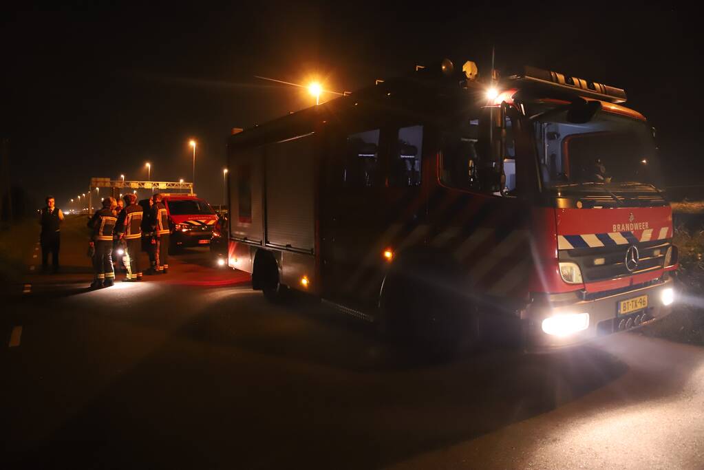 Brandgerucht blijkt vuurkorf