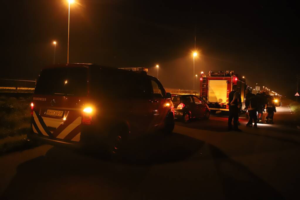 Brandgerucht blijkt vuurkorf