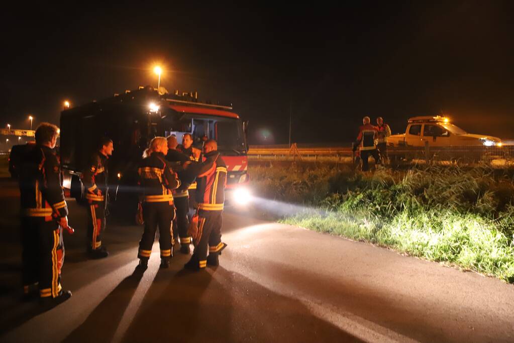 Brandgerucht blijkt vuurkorf