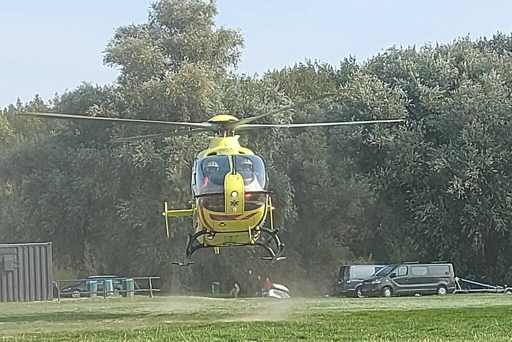 Weg volledig afgesloten na ernstig ongeval
