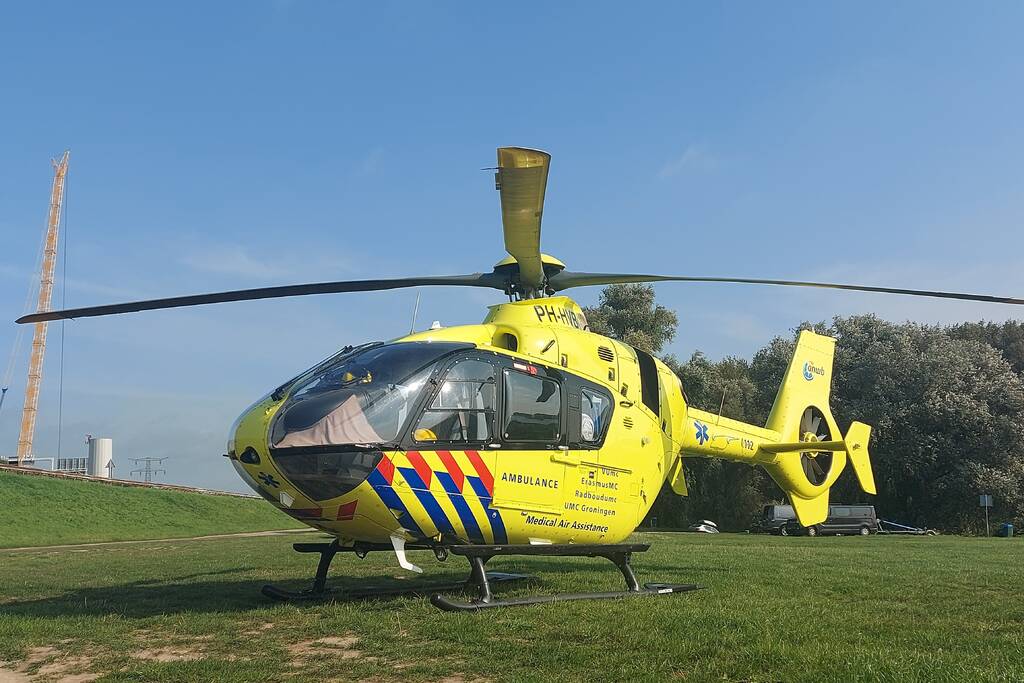 Weg volledig afgesloten na ernstig ongeval