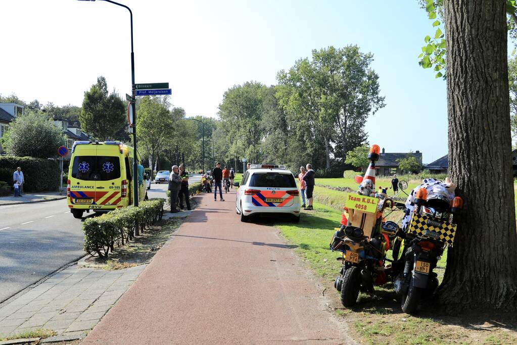 Toertocht K.U.L.Team eindigt in aanrijding