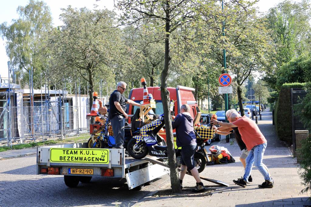 Toertocht K.U.L.Team eindigt in aanrijding