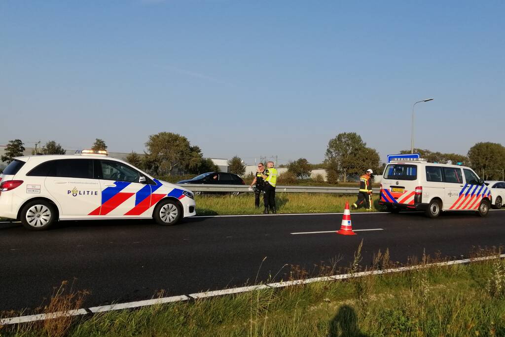 Veel schade na kop-staart botsing