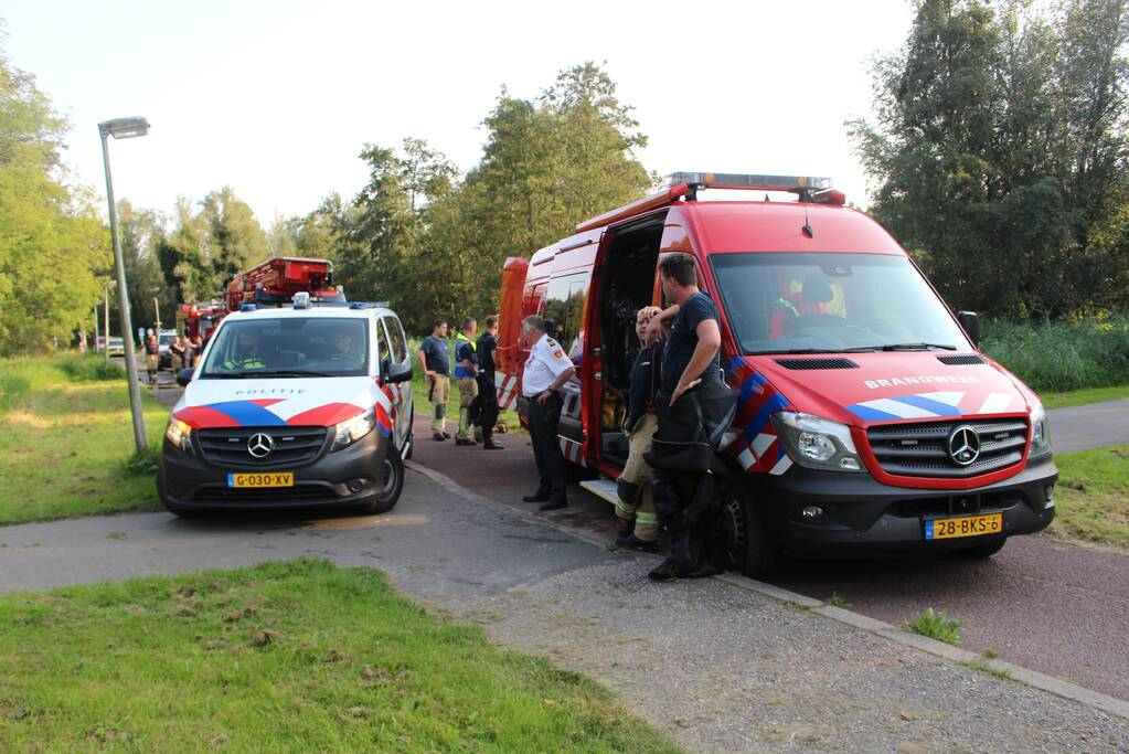 Zoekactie in sloot na aantreffen van kinderfiets