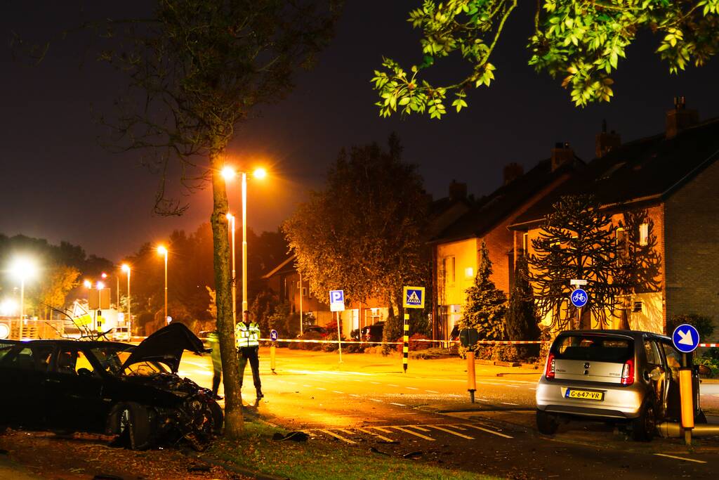 Meerdere gewonden bij frontale aanrijding