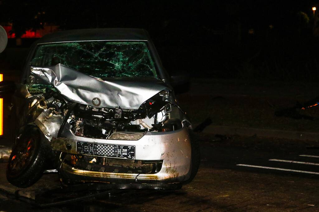 Meerdere gewonden bij frontale aanrijding