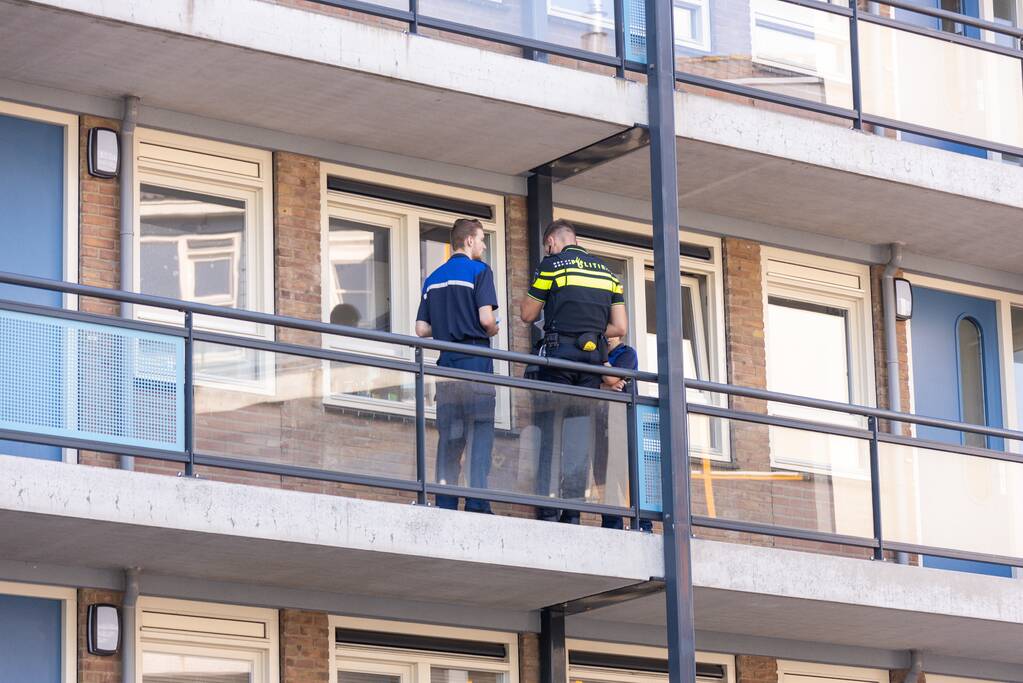 Auto gaat in vlammen op