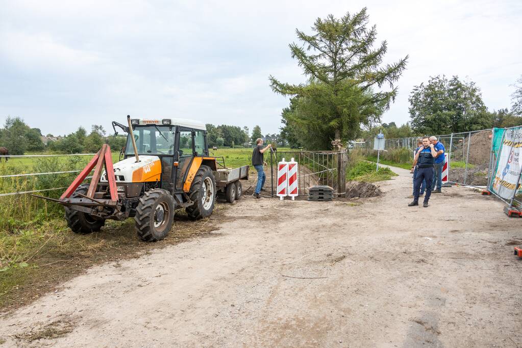 Gemeente treedt handhavend op tegen afsluiten fietspad