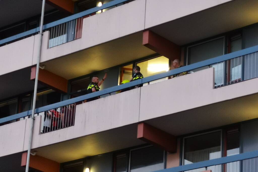 Flinke rookontwikkeling bij flatwoning