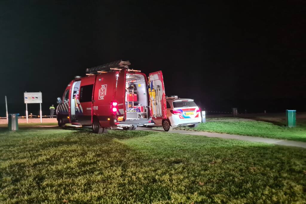 Massale inzet naar mogelijk persoon te water