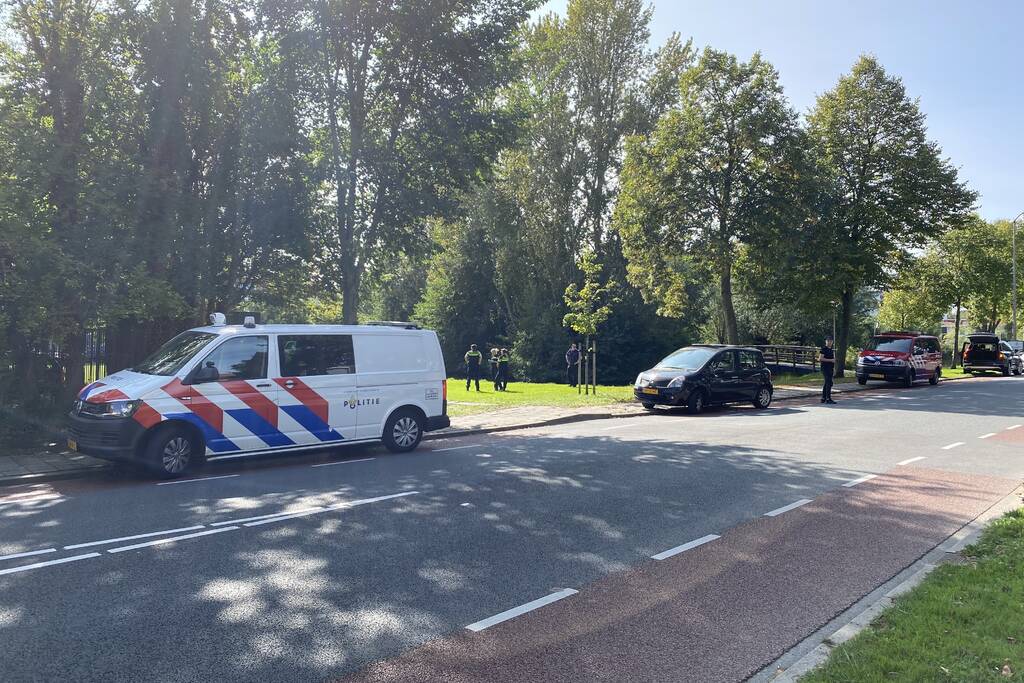 Omstanders redden oudere man uit water