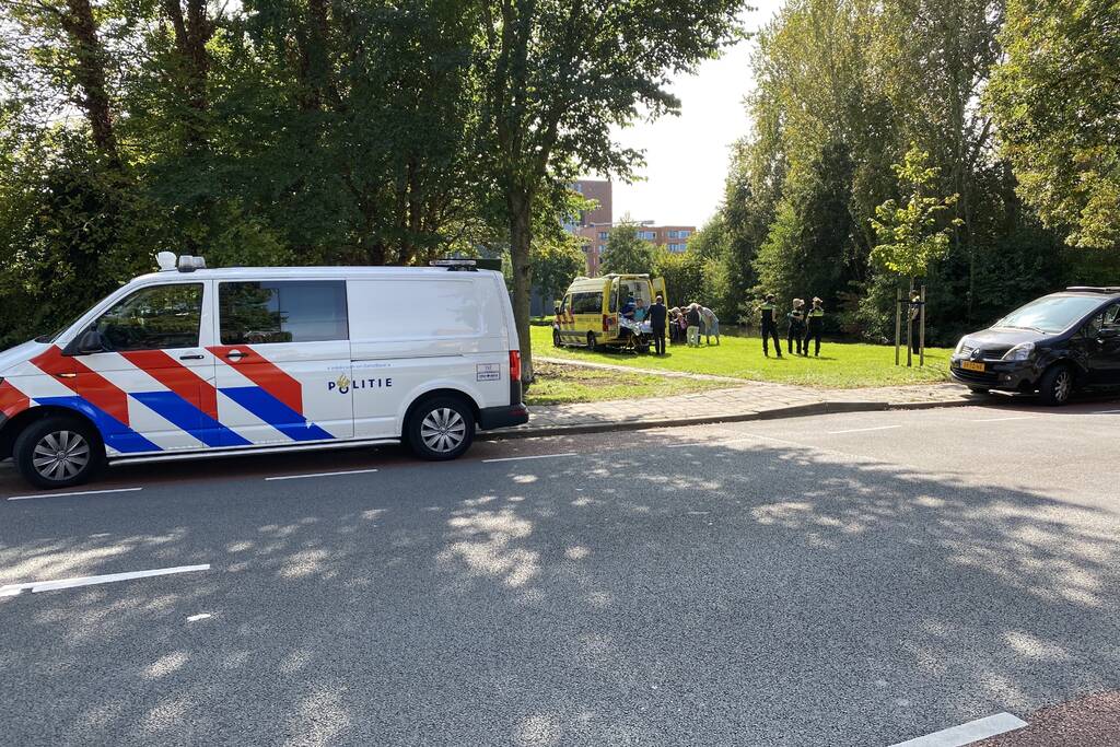 Omstanders redden oudere man uit water